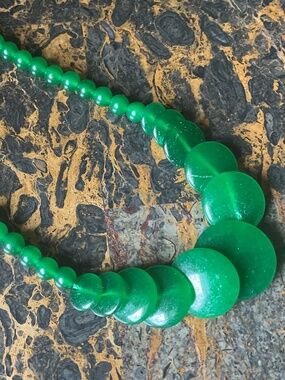 NWOT Green Onyx Beautiful Necklace